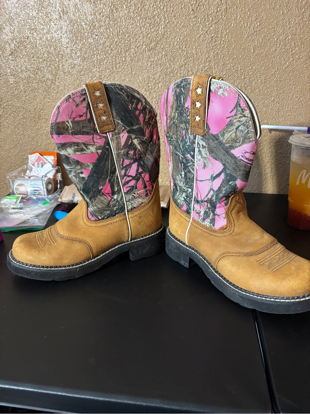 Label inside a shoe/boot